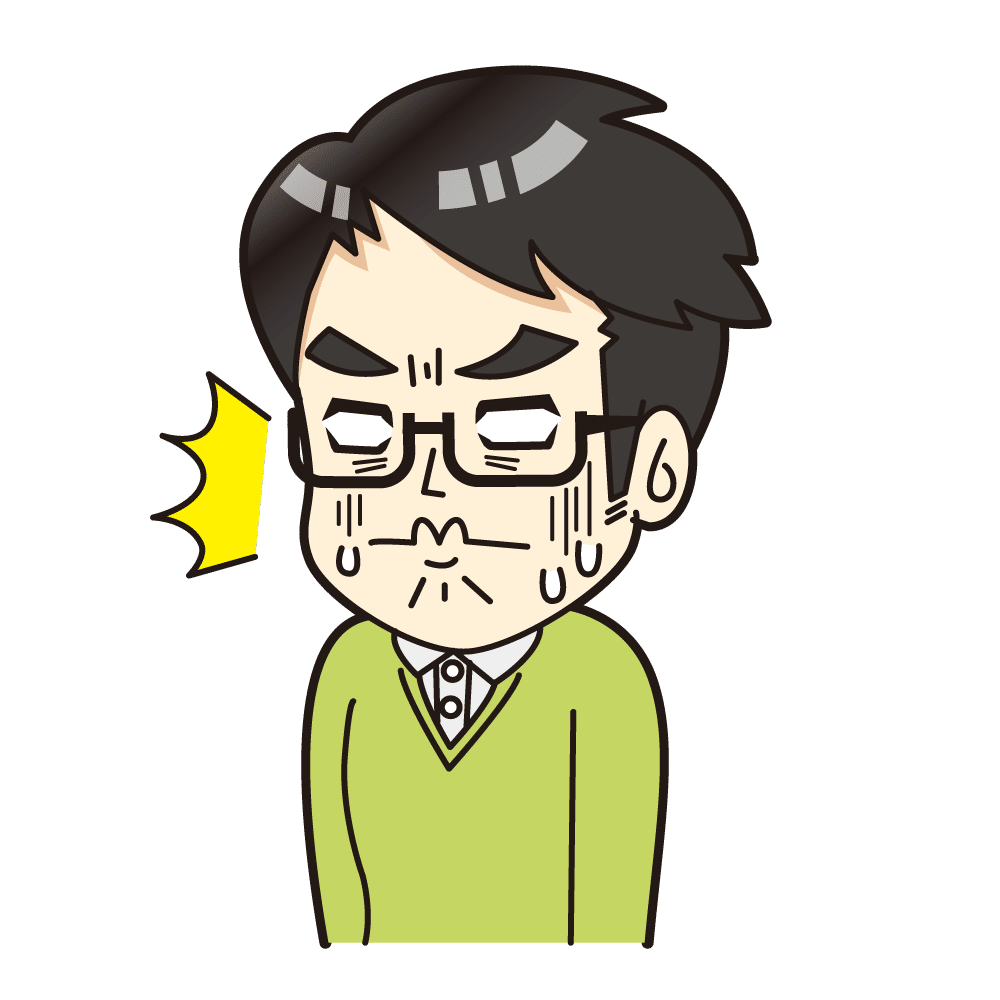 男性_ショック