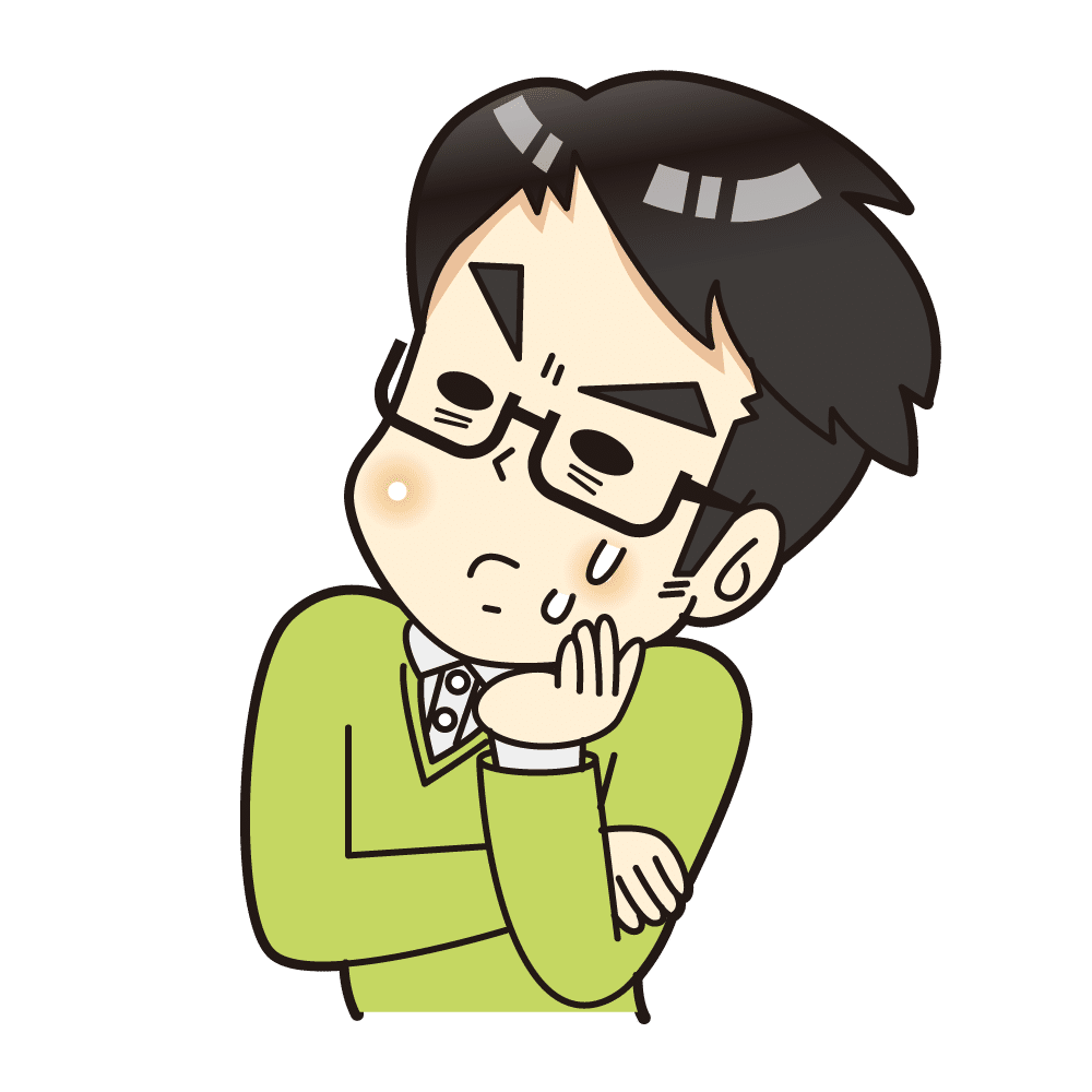男性_悩む